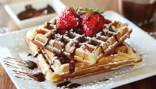[1224947] Fruit waffle