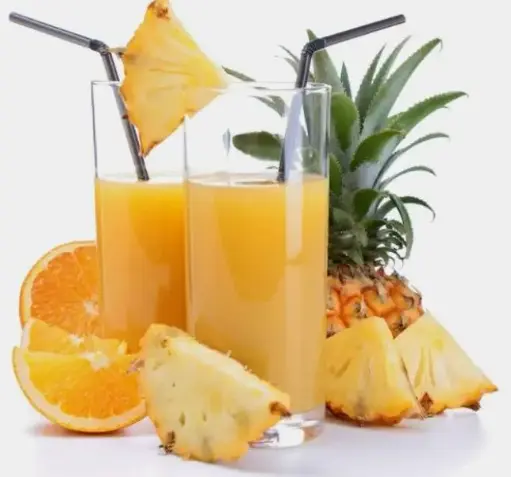 [1224938] Pineapple and orange juice