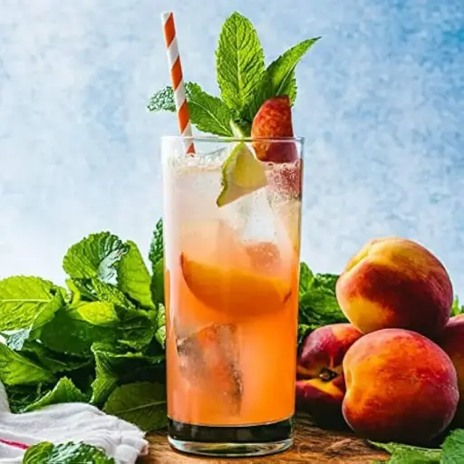 [1224943] Peach Mojito